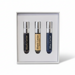 Syren Men's Discovery Set - 3 cologne samples Black Caviar, Black Caviar Paradiso, Blue Caviar EDP men's fragrance travel spray gift set