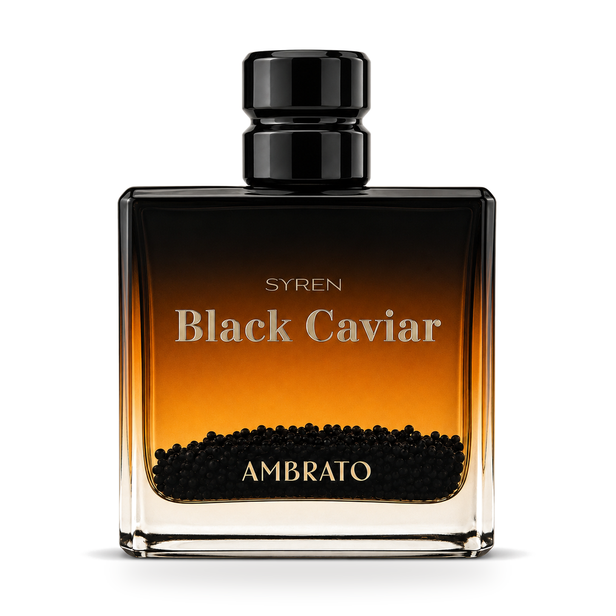 SYREN Black Caviar Ambrato eau de parfum, 90 ml flacon
